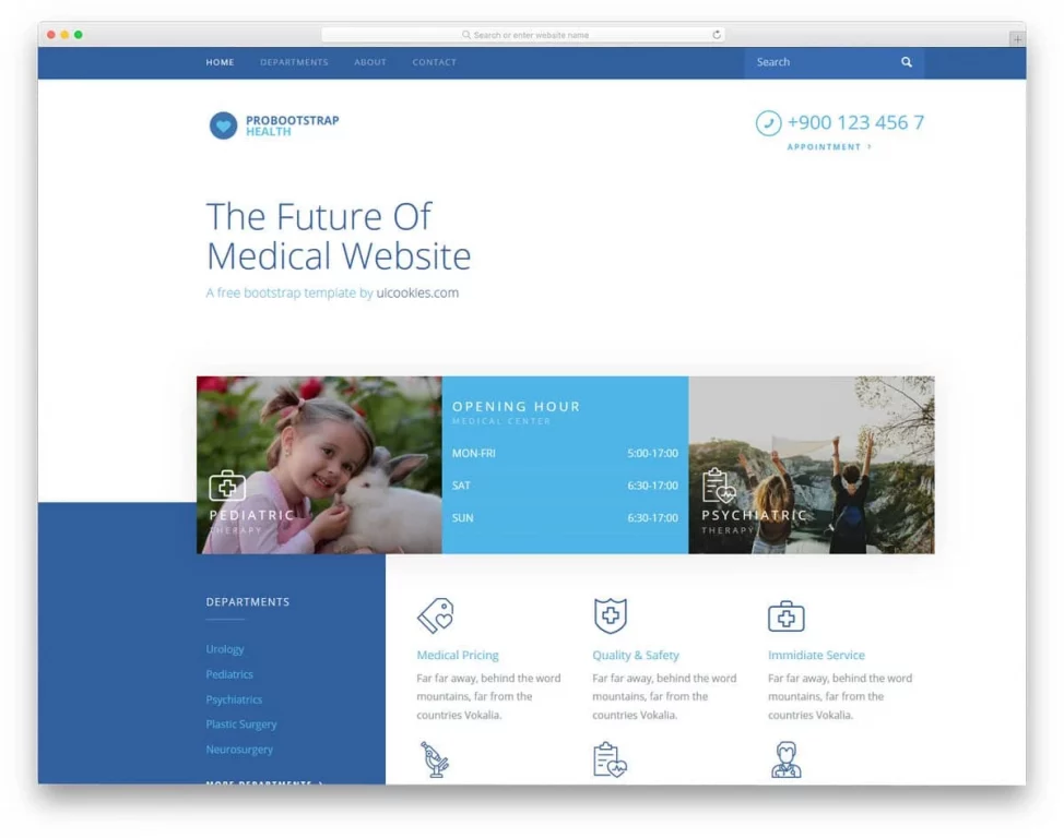 health-free-web-design-templates