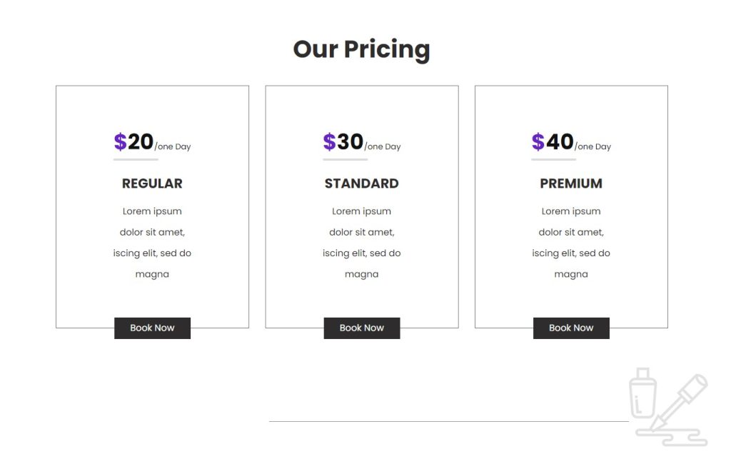Бесплатный готовый HTML CSS шаблон сайта Milina - цены