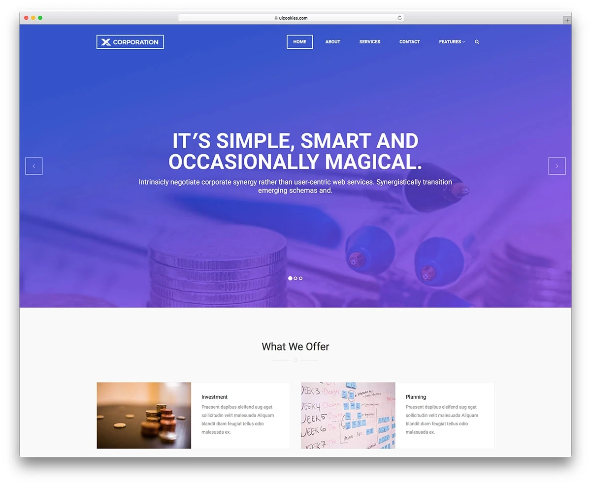 Simplesite. Basic website. Simpler. Simple site. Simple website design.