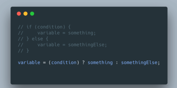 Условный оператор в JavaScript