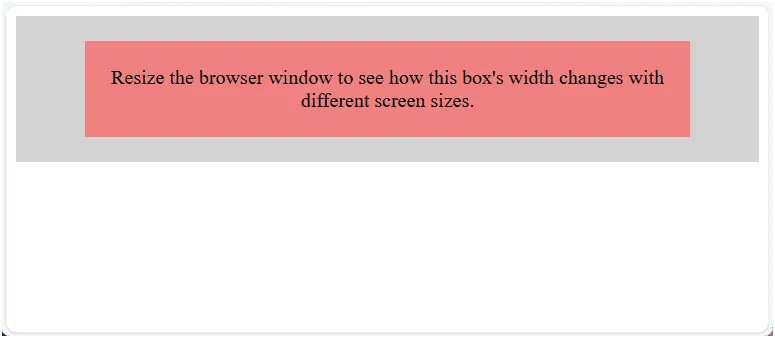 Пример min-width и max-width с медиа-запросами в CSS.