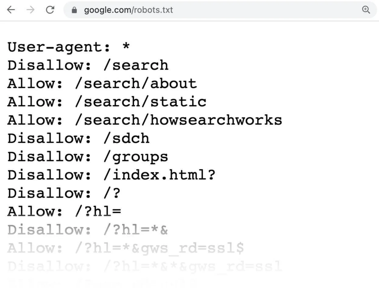 Использовать Robots.Txt