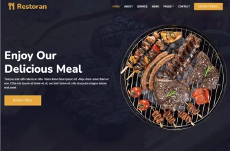 Шаблон Restoran