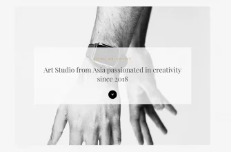 Бесплатный готовый HTML CSS шаблон сайта Artist - главная