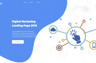 Бесплатный готовый HTML CSS шаблон сайта Diigo - главная