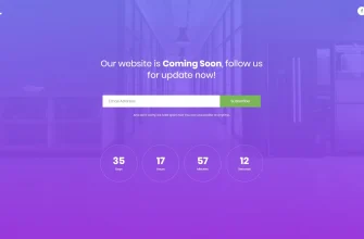Бесплатный готовый HTML CSS шаблон сайта Lorahost - главная